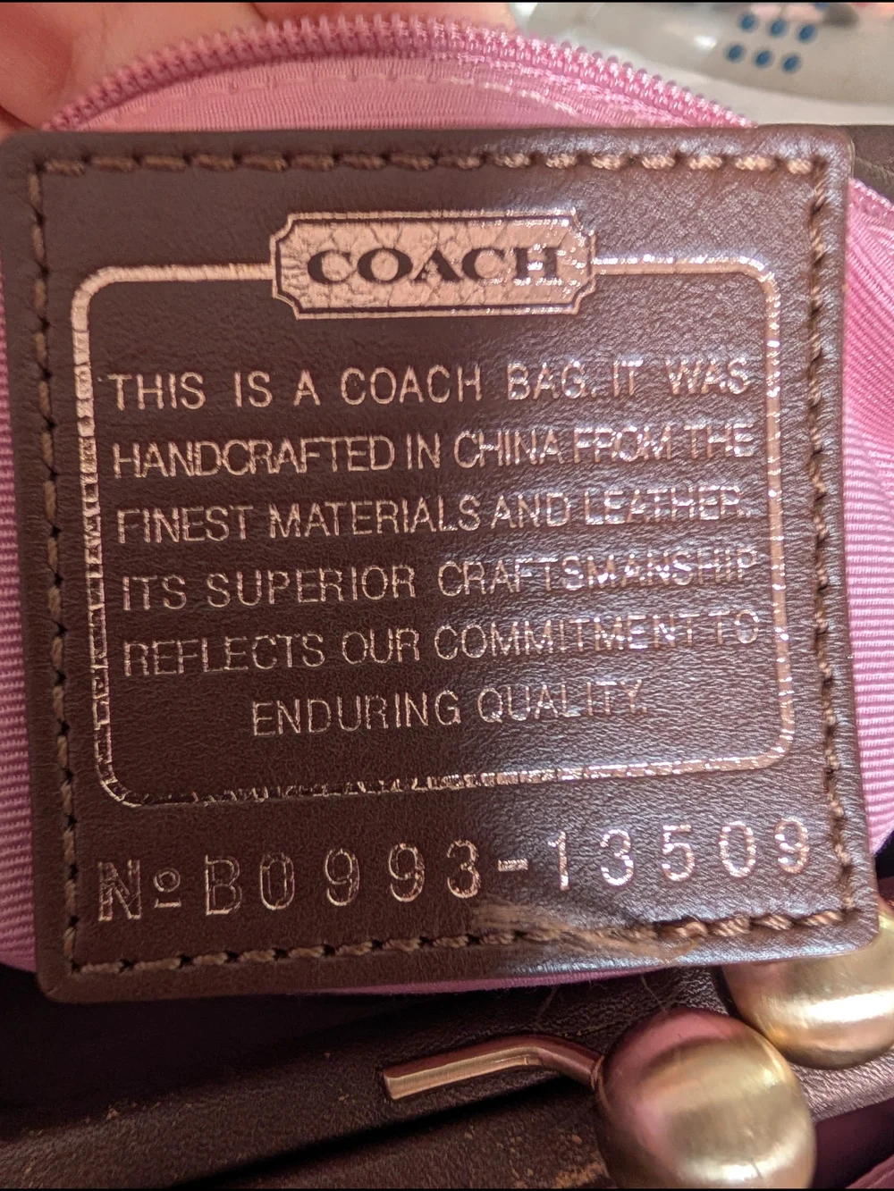 Coach Parker Rare Iridescent Copper Kisslock Hobo & Wristlet (B0993-13509)